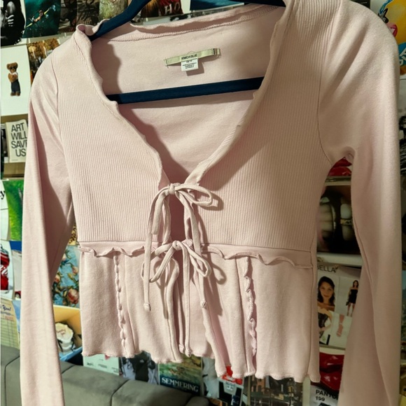 Cropped tie up top Kimchi Blue size xs - Picture 1 of 3